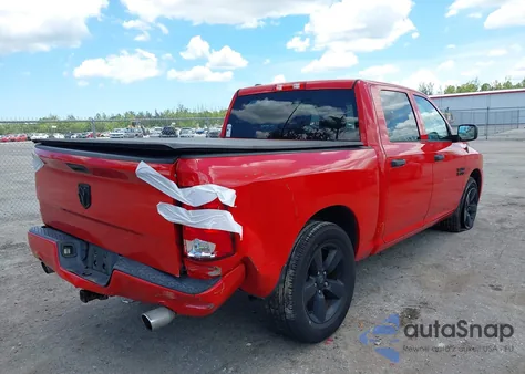 2017 Ram 1500 Express 4X2 5'7 Box из США, поврежденный, VIN 1C6RR6KT5HS683392